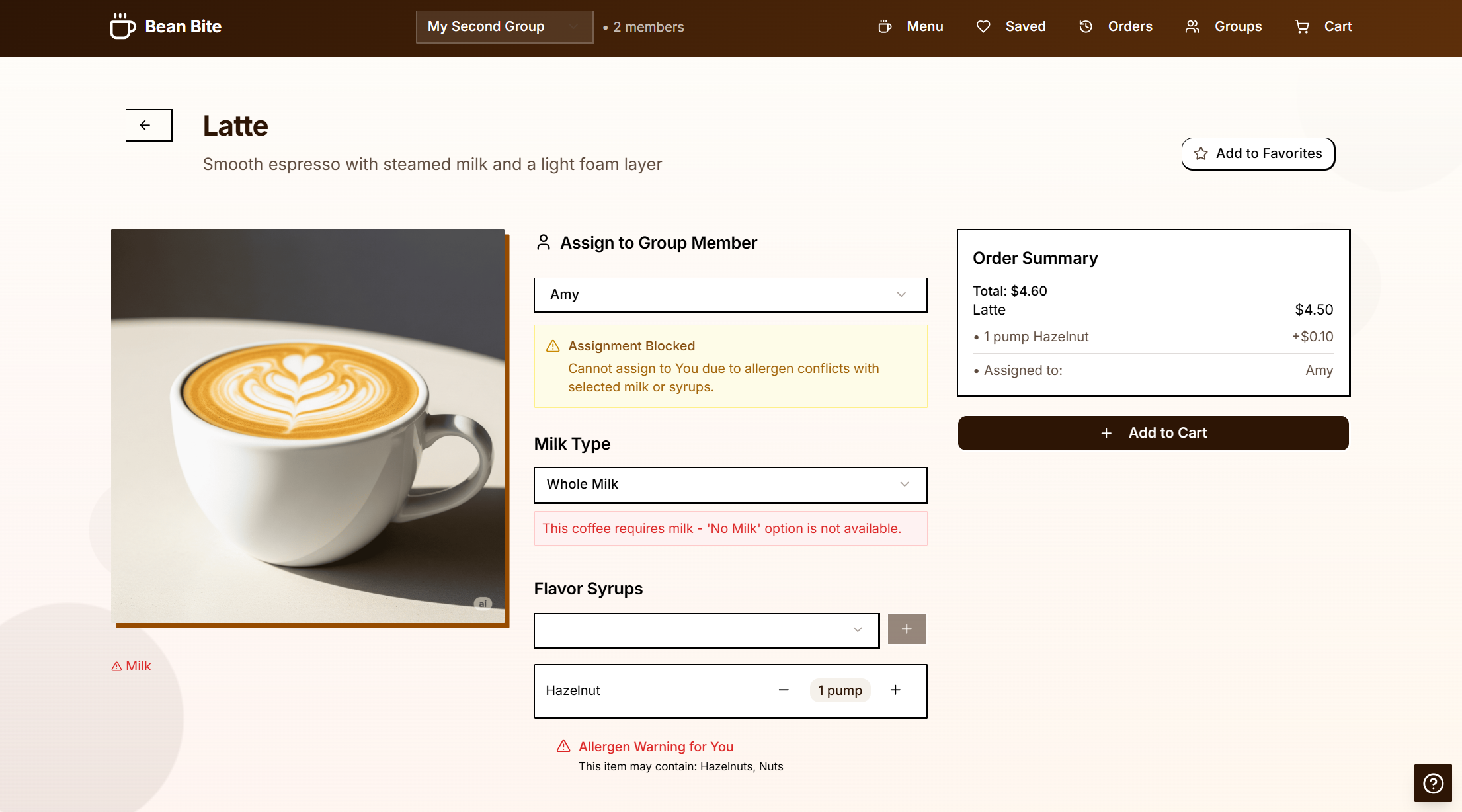 This is an image of the project I worked on that is named SafePlate